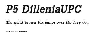 P5 DilleniaUPC Preview