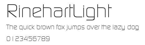 RinehartLight Preview