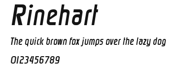 Rinehart Preview