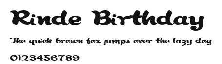 Rinde Birthday Preview