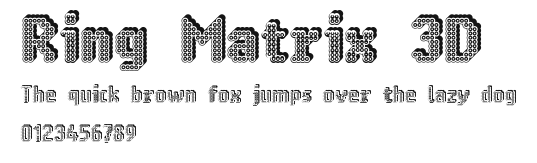 Ring Matrix 3D Preview