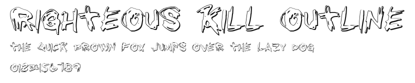 Righteous Kill Outline Preview