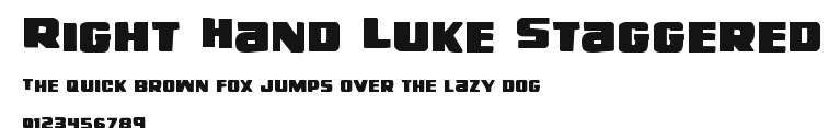 Right Hand Luke Staggered Preview