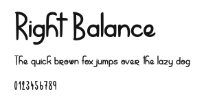 Right Balance Preview