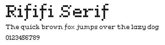 Rififi Serif Preview