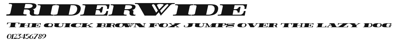 Rider Wide Preview