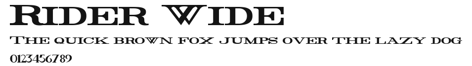 Rider Wide Preview