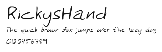 RickysHand Preview