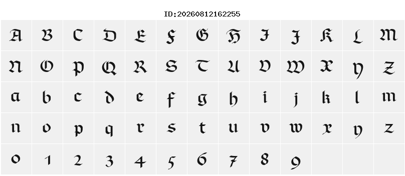 Character Map
