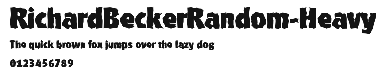RichardBeckerRandom-Heavy Preview