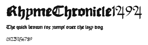 RhymeChronicle1494 Preview