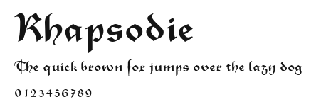 Rhapsodie Preview