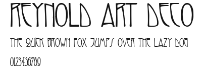 Reynold Art Deco Preview