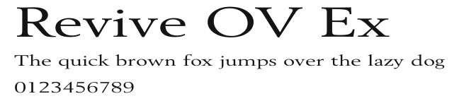 Revive OV Ex Preview