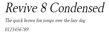 Revive 8 Condensed Preview
