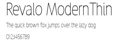 Revalo ModernThin Preview