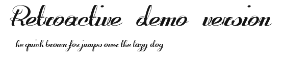 Retroactive_demo-version Preview