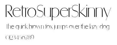 RetroSuperSkinny Preview
