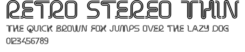 Retro Stereo Thin Preview