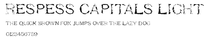 Respess Capitals Light Preview