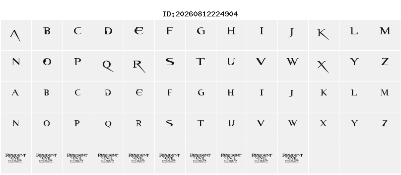 Character Map