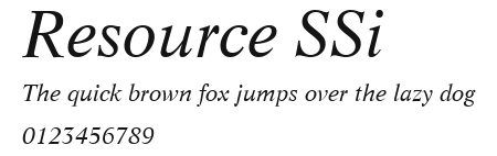 Resource SSi Preview
