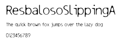 ResbalosoSlippingA Preview