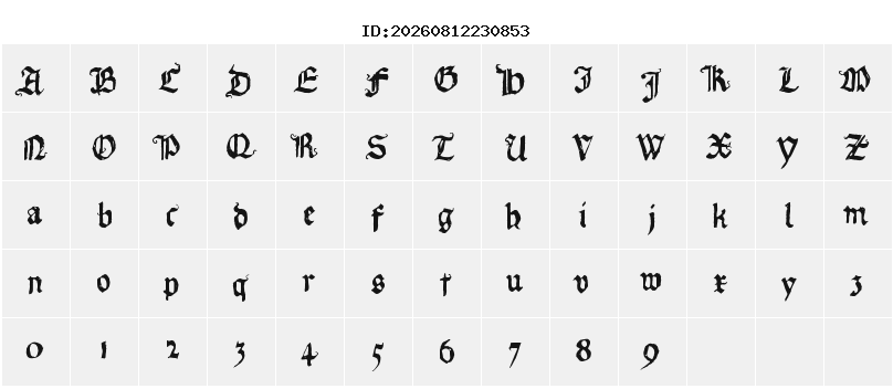 Character Map