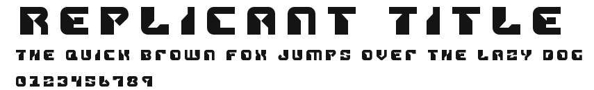 Replicant Title Preview