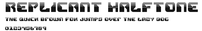 Replicant Halftone Preview