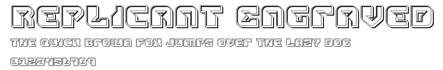 Replicant Engraved Preview