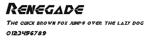 Renegade Preview