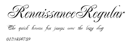 RenaissanceRegular Preview