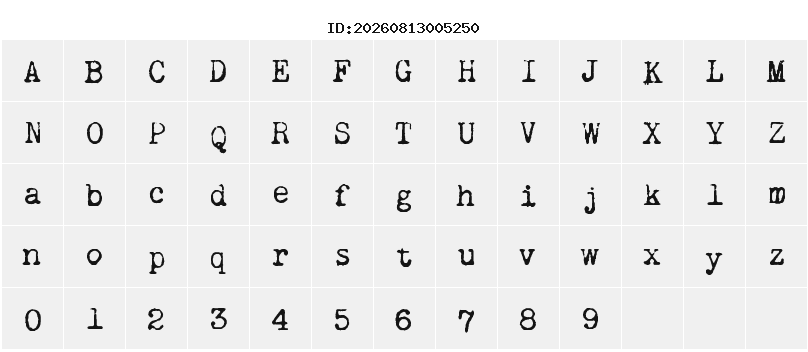 Character Map