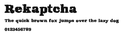 Rekaptcha Preview