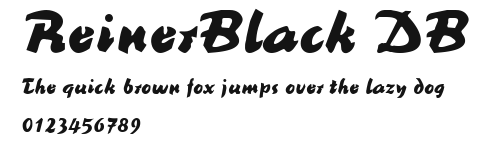 ReinerBlack DB Preview