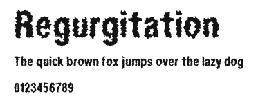 Regurgitation Preview