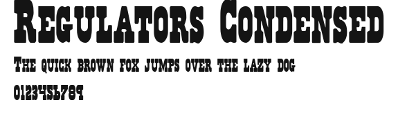 Regulators Condensed Preview