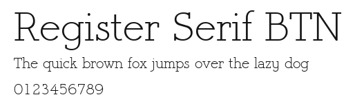 Register Serif BTN Preview