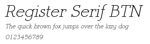Register Serif BTN Preview
