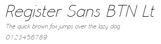 Register Sans BTN Lt Preview