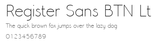 Register Sans BTN Lt Preview