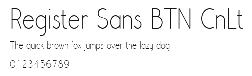 Register Sans BTN CnLt Preview