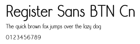 Register Sans BTN Cn Preview
