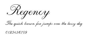 Regency Preview
