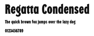 Regatta Condensed Preview