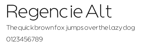 Regencie Alt Preview