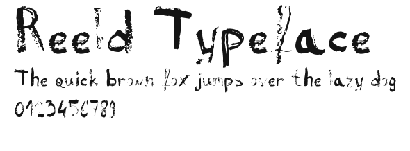 Reeld Typeface Preview