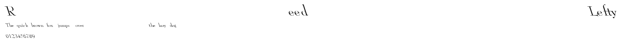 Reed Lefty Preview