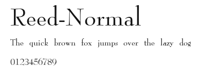 Reed-Normal Preview